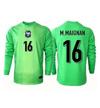 Frankrijk Mike Maignan #16 Keeper Uit tenue WK 2026 Lange Mouwen Frankrijk Mike Maignan #16 Keeper Uit tenue WK 2026 Lange Mouwen