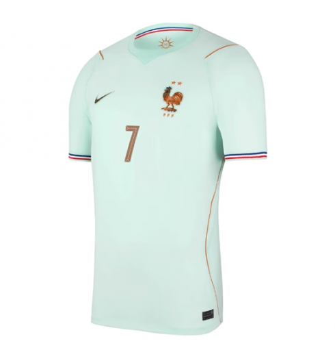 Frankrijk Ousmane Dembele #7 Uit tenue WK 2026 Voetbalshirt Korte Mouw 2 Frankrijk Ousmane Dembele #7 Uit tenue WK 2026 Voetbalshirt Korte Mouw 2
