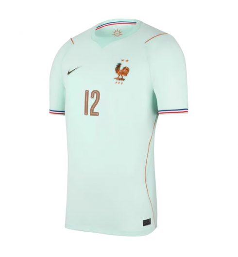 Frankrijk Randal Kolo Muani #12 Uit tenue WK 2026 Voetbalshirt Korte Mouw 2 Frankrijk Randal Kolo Muani #12 Uit tenue WK 2026 Voetbalshirt Korte Mouw 2