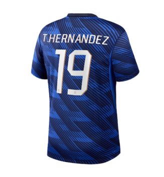 Frankrijk Theo Hernandez #19 Thuis tenue WK 2026 Voetbalshirt Korte Mouw