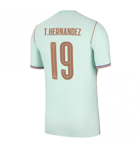 Frankrijk Theo Hernandez #19 Uit tenue WK 2026 Voetbalshirt Korte Mouw Frankrijk Theo Hernandez #19 Uit tenue WK 2026 Voetbalshirt Korte Mouw