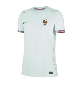 Frankrijk Uit tenue Dames WK 2026 Voetbalshirt Korte Mouw Frankrijk Uit tenue Dames WK 2026 Voetbalshirt Korte Mouw