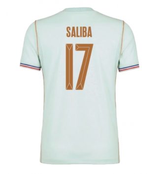 Frankrijk William Saliba #17 Uit tenue Dames WK 2026 Voetbalshirt Korte Mouw Frankrijk William Saliba #17 Uit tenue Dames WK 2026 Voetbalshirt Korte Mouw