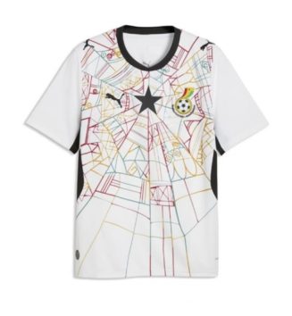 Ghana Thuis tenue WK 2026 Voetbalshirt Korte Mouw