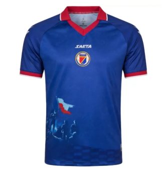 Haïti Thuis tenue WK 2026 Voetbalshirt Korte Mouw