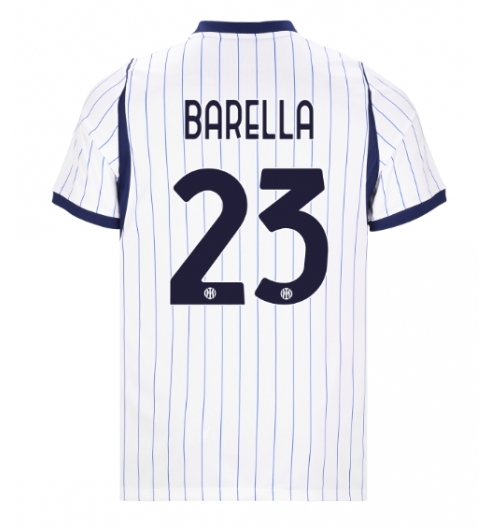 Inter Milan Nicolo Barella #23 Uit tenue 2026-27 Voetbalshirt Korte Mouw Inter Milan Nicolo Barella #23 Uit tenue 2026-27 Voetbalshirt Korte Mouw