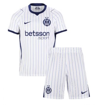 Inter Milan Uit tenue Kids 2026-27 Voetbalshirt Korte Mouw + Shorts