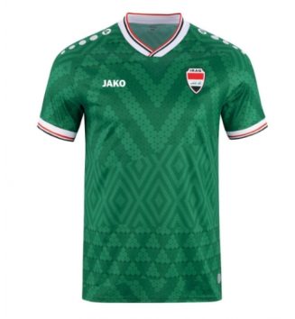 Irak Uit tenue WK 2026 Voetbalshirt Korte Mouw Irak Uit tenue WK 2026 Voetbalshirt Korte Mouw