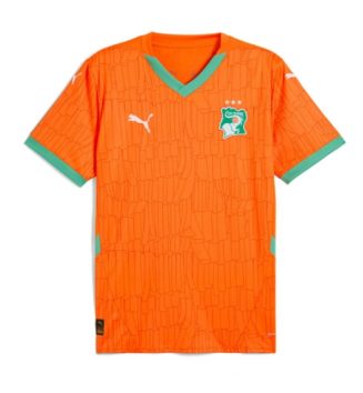 Ivoorkust Thuis tenue WK 2026 Voetbalshirt Korte Mouw