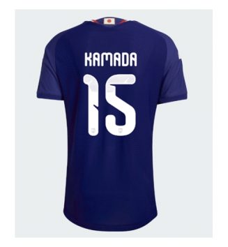 Japan Daichi Kamada #15 Thuis tenue WK 2026 Voetbalshirt Korte Mouw