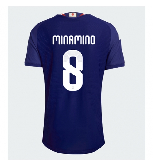 Japan Takumi Minamino #8 Thuis tenue WK 2026 Voetbalshirt Korte Mouw Japan Takumi Minamino #8 Thuis tenue WK 2026 Voetbalshirt Korte Mouw