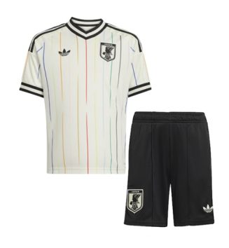 Japan Uit tenue Kids WK 2026 Voetbalshirt Korte Mouw + Shorts