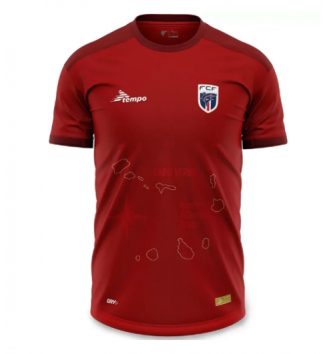 Kaapverdië Uit tenue WK 2026 Voetbalshirt Korte Mouw