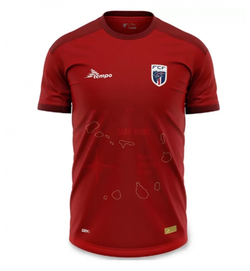 Kaapverdië Uit tenue WK 2026 Voetbalshirt Korte Mouw Kaapverdië Uit tenue WK 2026 Voetbalshirt Korte Mouw