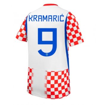 Kroatië Andrej Kramaric #9 Thuis tenue WK 2026 Voetbalshirt Korte Mouw Kroatië Andrej Kramaric #9 Thuis tenue WK 2026 Voetbalshirt Korte Mouw