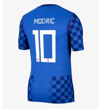 Kroatië Luka Modric #10 Uit tenue WK 2026 Voetbalshirt Korte Mouw Kroatië Luka Modric #10 Uit tenue WK 2026 Voetbalshirt Korte Mouw