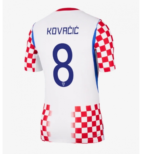 Kroatië Mateo Kovacic #8 Thuis tenue WK 2026 Voetbalshirt Korte Mouw Kroatië Mateo Kovacic #8 Thuis tenue WK 2026 Voetbalshirt Korte Mouw