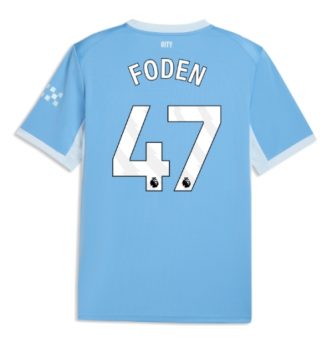 Manchester City Phil Foden #47 Thuis tenue 2026-27 Voetbalshirt Korte Mouw