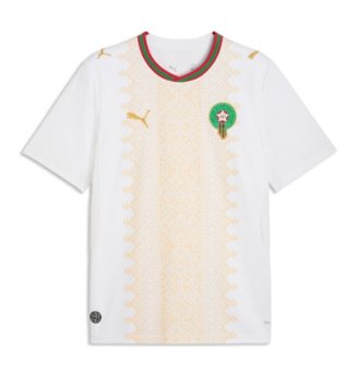 Marokko Uit tenue WK 2026 Voetbalshirt Korte Mouw Marokko Uit tenue WK 2026 Voetbalshirt Korte Mouw