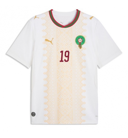 Marokko Youssef En-Nesyri #19 Uit tenue WK 2026 Voetbalshirt Korte Mouw 2 Marokko Youssef En-Nesyri #19 Uit tenue WK 2026 Voetbalshirt Korte Mouw 2