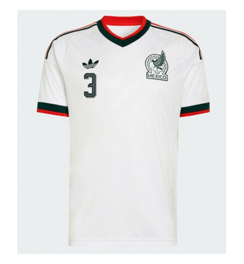 Mexico Cesar Montes #3 Uit tenue WK 2026 Voetbalshirt Korte Mouw 2 Mexico Cesar Montes #3 Uit tenue WK 2026 Voetbalshirt Korte Mouw 2