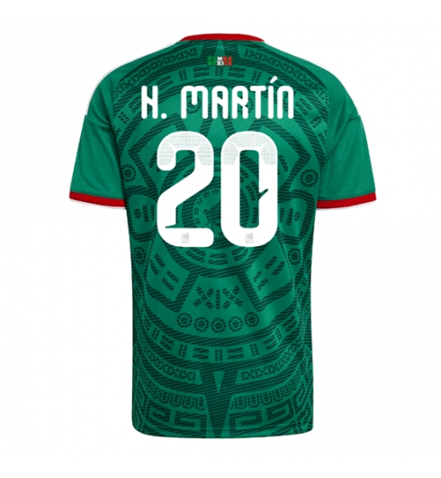 Mexico Henry Martin #20 Thuis tenue WK 2026 Voetbalshirt Korte Mouw Mexico Henry Martin #20 Thuis tenue WK 2026 Voetbalshirt Korte Mouw