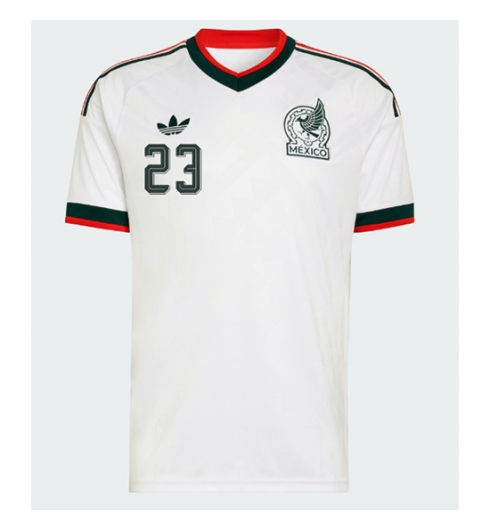 Mexico Jesus Gallardo #23 Uit tenue WK 2026 Voetbalshirt Korte Mouw 2 Mexico Jesus Gallardo #23 Uit tenue WK 2026 Voetbalshirt Korte Mouw 2