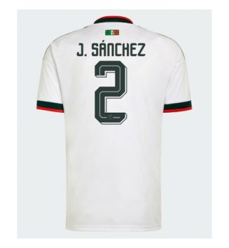 Mexico Jorge Sanchez #2 Uit tenue WK 2026 Voetbalshirt Korte Mouw Mexico Jorge Sanchez #2 Uit tenue WK 2026 Voetbalshirt Korte Mouw