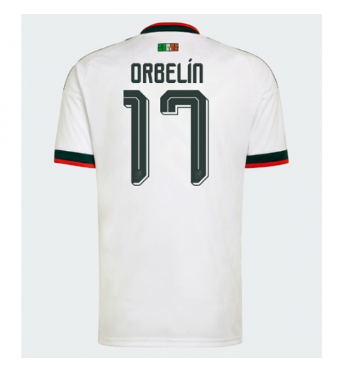 Mexico Orbelin Pineda #17 Uit tenue WK 2026 Voetbalshirt Korte Mouw Mexico Orbelin Pineda #17 Uit tenue WK 2026 Voetbalshirt Korte Mouw