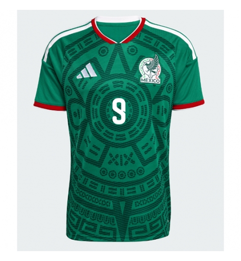Mexico Raul Jimenez #9 Thuis tenue WK 2026 Voetbalshirt Korte Mouw 2 Mexico Raul Jimenez #9 Thuis tenue WK 2026 Voetbalshirt Korte Mouw 2