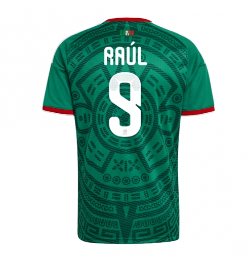 Mexico Raul Jimenez #9 Thuis tenue WK 2026 Voetbalshirt Korte Mouw Mexico Raul Jimenez #9 Thuis tenue WK 2026 Voetbalshirt Korte Mouw