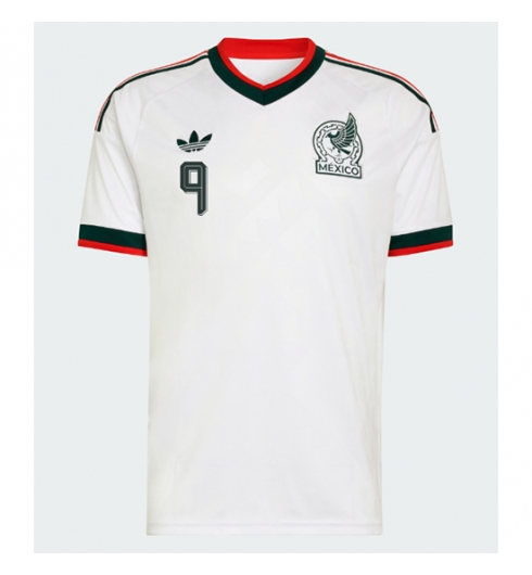 Mexico Raul Jimenez #9 Uit tenue WK 2026 Voetbalshirt Korte Mouw 2 Mexico Raul Jimenez #9 Uit tenue WK 2026 Voetbalshirt Korte Mouw 2