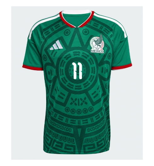 Mexico Santiago Gimenez #11 Thuis tenue WK 2026 Voetbalshirt Korte Mouw 2 Mexico Santiago Gimenez #11 Thuis tenue WK 2026 Voetbalshirt Korte Mouw 2