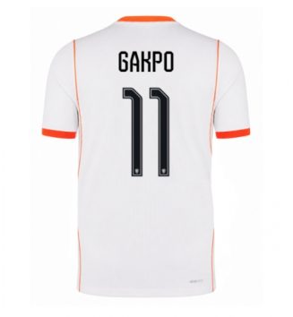 Nederland Cody Gakpo #11 Uit tenue WK 2026 Voetbalshirt Korte Mouw
