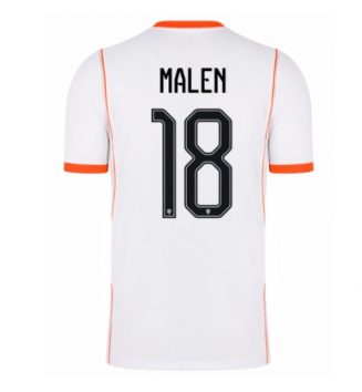 Nederland Donyell Malen #18 Uit tenue WK 2026 Voetbalshirt Korte Mouw