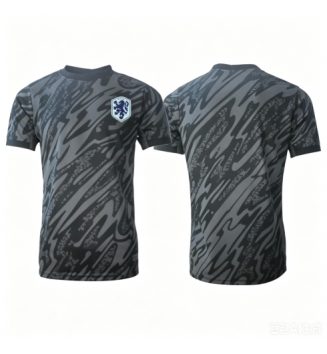Nederland Keeper Thuis tenue WK 2026 Voetbalshirt Korte Mouw Nederland Keeper Thuis tenue WK 2026 Voetbalshirt Korte Mouw