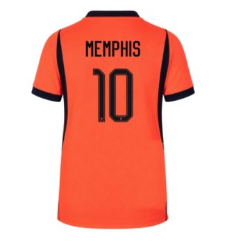 Nederland Memphis Depay #10 Thuis tenue WK 2026 Voetbalshirt Korte Mouw