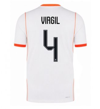 Nederland Virgil van Dijk #4 Uit tenue WK 2026 Voetbalshirt Korte Mouw