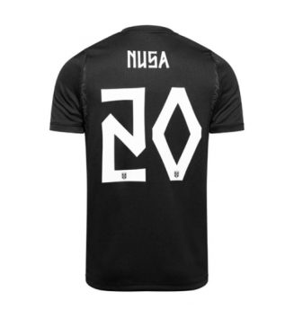 Noorwegen Antonio Nusa #20 Uit tenue WK 2026 Voetbalshirt Korte Mouw Noorwegen Antonio Nusa #20 Uit tenue WK 2026 Voetbalshirt Korte Mouw