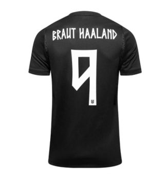 Noorwegen Erling Haaland #9 Uit tenue WK 2026 Voetbalshirt Korte Mouw Noorwegen Erling Haaland #9 Uit tenue WK 2026 Voetbalshirt Korte Mouw
