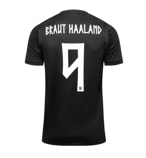 Noorwegen Erling Haaland #9 Uit tenue WK 2026 Voetbalshirt Korte Mouw Noorwegen Erling Haaland #9 Uit tenue WK 2026 Voetbalshirt Korte Mouw