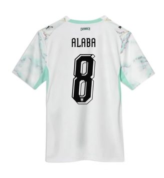 Oostenrijk David Alaba #8 Uit tenue WK 2026 Voetbalshirt Korte Mouw Oostenrijk David Alaba #8 Uit tenue WK 2026 Voetbalshirt Korte Mouw
