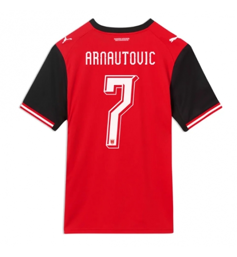 Oostenrijk Marko Arnautovic #7 Thuis tenue WK 2026 Voetbalshirt Korte Mouw Oostenrijk Marko Arnautovic #7 Thuis tenue WK 2026 Voetbalshirt Korte Mouw