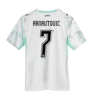 Oostenrijk Marko Arnautovic #7 Uit tenue WK 2026 Voetbalshirt Korte Mouw Oostenrijk Marko Arnautovic #7 Uit tenue WK 2026 Voetbalshirt Korte Mouw