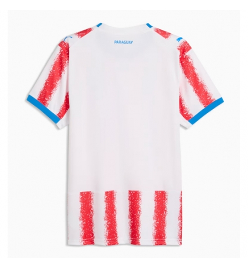 Paraguay Thuis tenue WK 2026 Voetbalshirt Korte Mouw 2 Paraguay Thuis tenue WK 2026 Voetbalshirt Korte Mouw 2