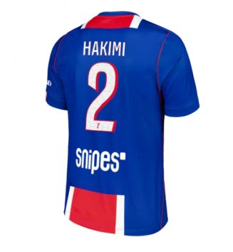 Paris Saint-Germain Achraf Hakimi #2 Thuis tenue 2026-27 Voetbalshirt Korte Mouw Paris Saint-Germain Achraf Hakimi #2 Thuis tenue 2026-27 Voetbalshirt Korte Mouw