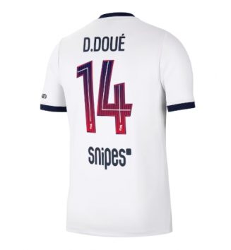 Paris Saint-Germain Desire Doue #14 Uit tenue 2026-27 Voetbalshirt Korte Mouw Paris Saint-Germain Desire Doue #14 Uit tenue 2026-27 Voetbalshirt Korte Mouw