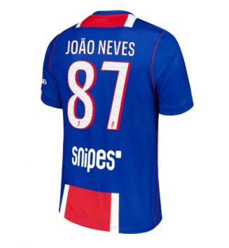 Paris Saint-Germain Joao Neves #87 Thuis tenue 2026-27 Voetbalshirt Korte Mouw Paris Saint-Germain Joao Neves #87 Thuis tenue 2026-27 Voetbalshirt Korte Mouw