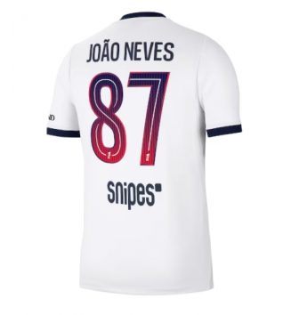 Paris Saint-Germain Joao Neves #87 Uit tenue 2026-27 Voetbalshirt Korte Mouw Paris Saint-Germain Joao Neves #87 Uit tenue 2026-27 Voetbalshirt Korte Mouw