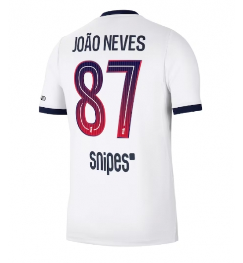 Paris Saint-Germain Joao Neves #87 Uit tenue 2026-27 Voetbalshirt Korte Mouw Paris Saint-Germain Joao Neves #87 Uit tenue 2026-27 Voetbalshirt Korte Mouw
